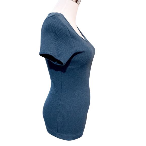 Y2K 90s Vintage Babydoll Tee Shirt Top Large SPIEGEL‎ Whimsigoth Grunge Form Fit - Picture 11 of 11